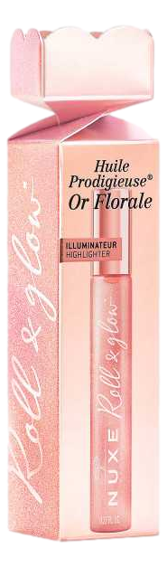 Coffret cracker huile or Noël florale 2024    